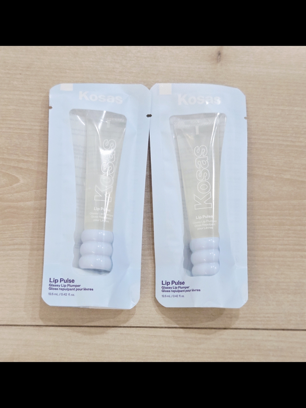 Kosas Lip Pulse Glossy Lip Plumper in UNSPOKEN Packaging (Set of 2)